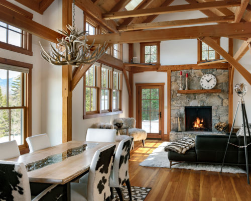 Open Ski House Interior Design